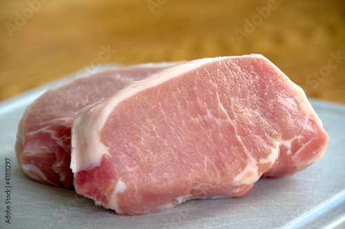 Thick cut pork chops