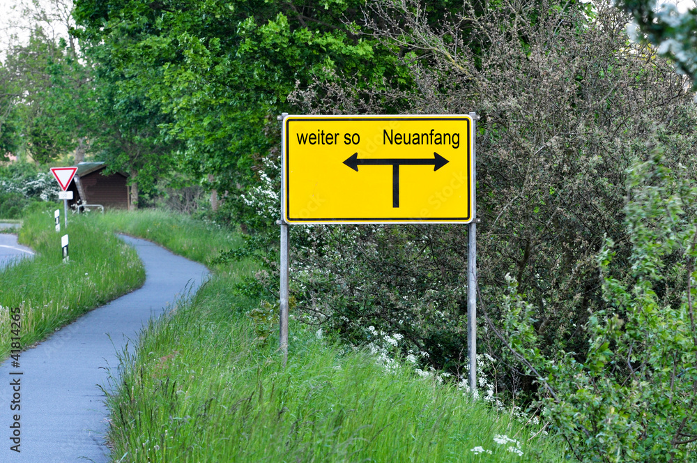 Neuanfang weiter so Neuanfang weiter so
