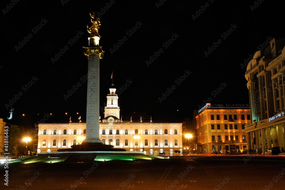 Fototapeta premium Тбилиси,площадь Свободы