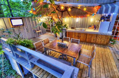 Fotografia patio deck