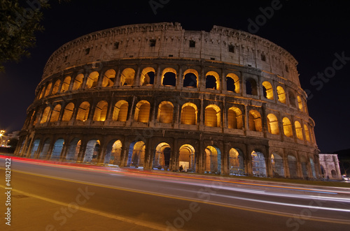 Night view in Rome