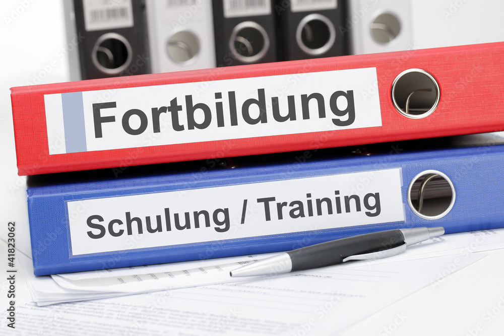 Aktenordner Fortbildung unf Schulung / Training Aktenordner Fortbildung unf Schulung / Training