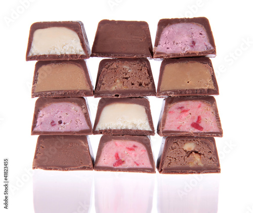 gefüllte Schokolade