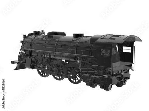 retro steam train
