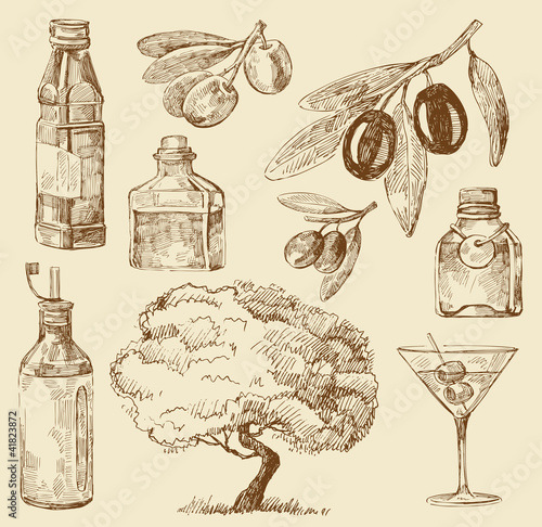 set doodle olive oil