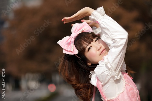 Photography lolita cosplay