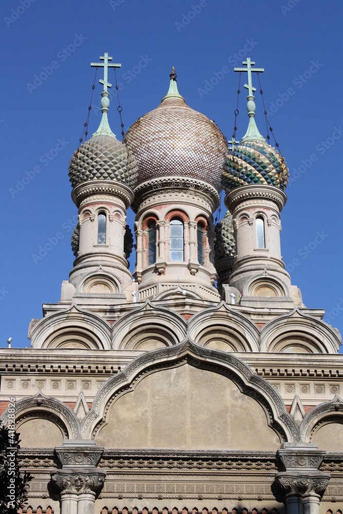 Russian Church in Sanremo ( San Remo Italy )