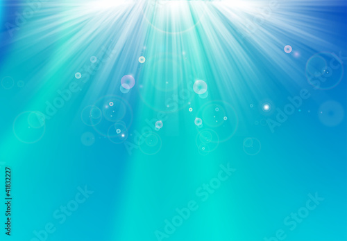 Vector aqua background