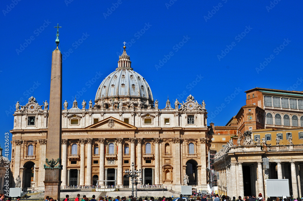 Fototapeta premium Roma - Citta' del Vaticano: Basilica di san Pietro