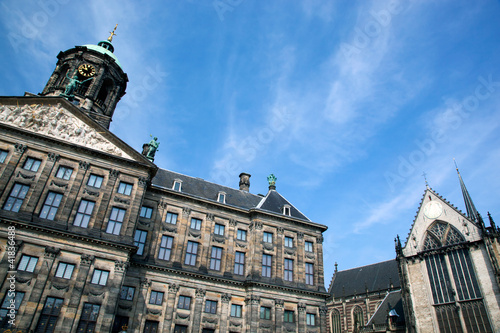 Photography Royal Palace in Amsterdam, Netherlands