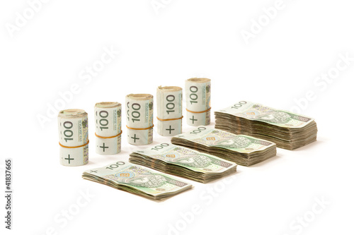 Paper money from poland to use in business