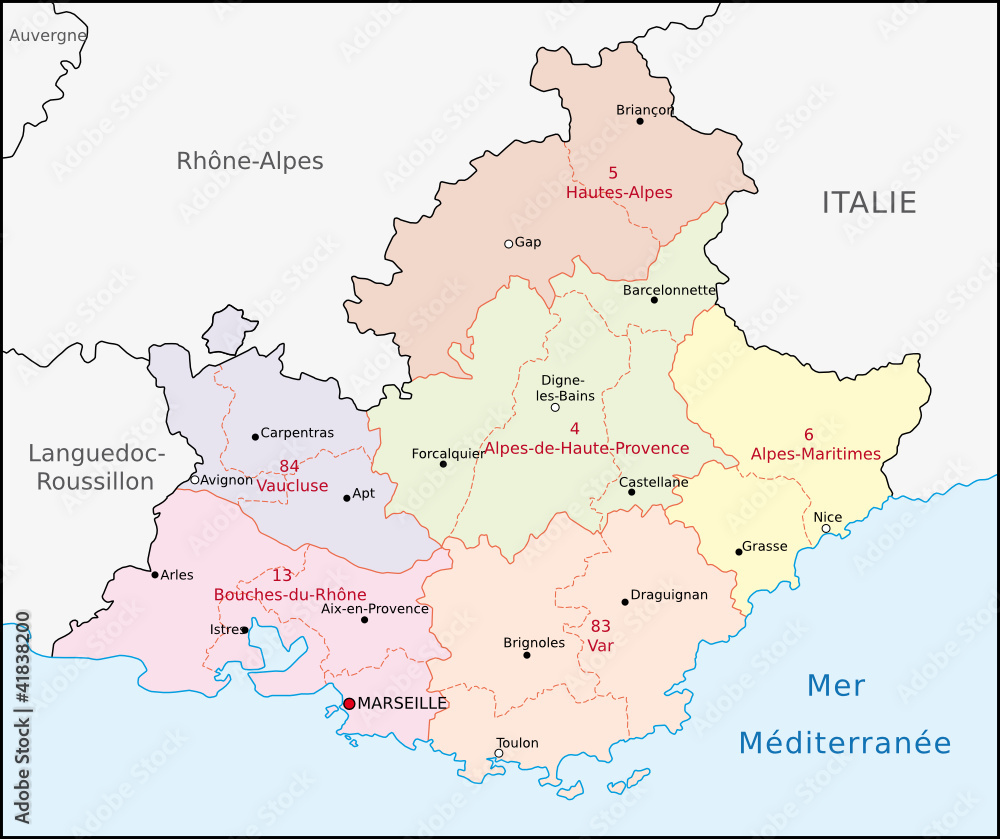 Region Provence-Alpes-Côte d’Azur