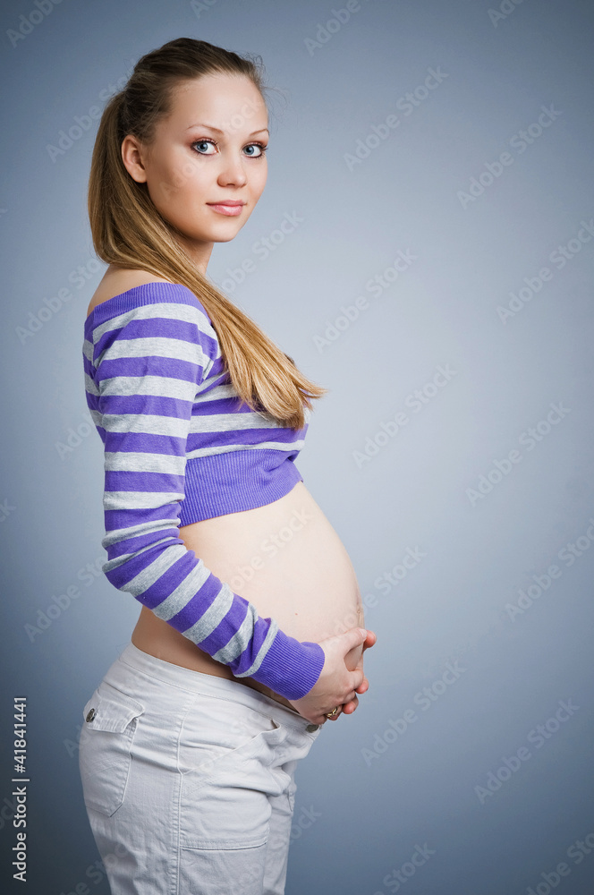 Obraz premium pregnant woman IV