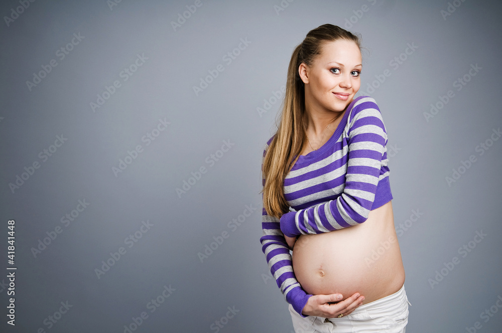 Fototapeta premium pregnant woman III