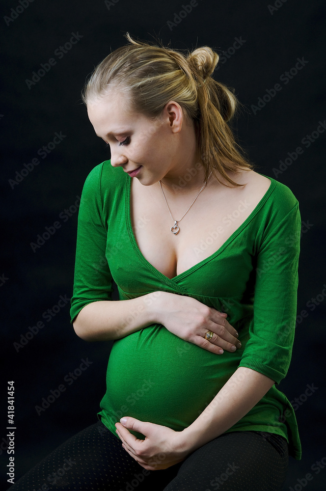 pregnant woman - obrazy, fototapety, plakaty 