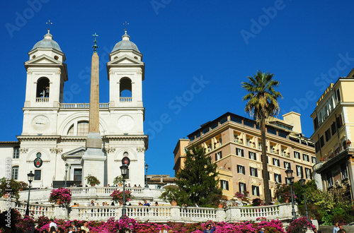 Trinità dei Monti, Piazza di Spagna, Roma, Italia