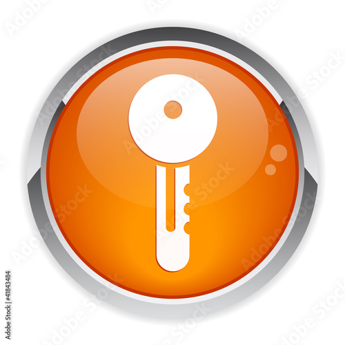 button Internet key icon.