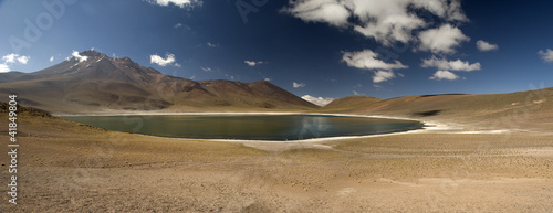 Laguna Miniques, Atacama Cile photo