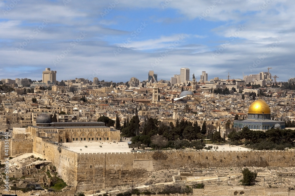 view of the old Jerusalem