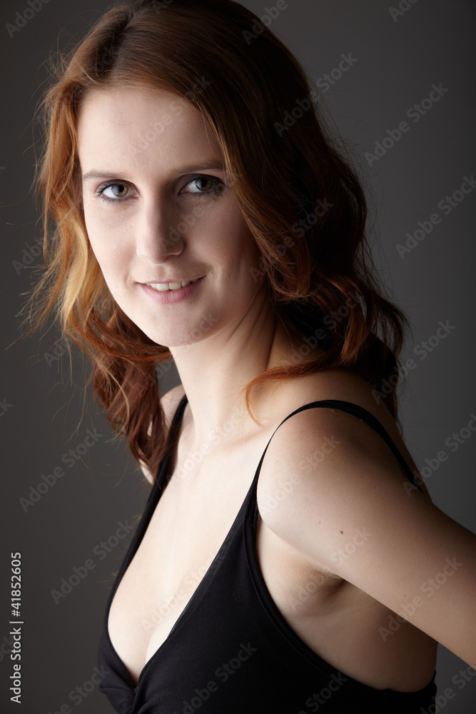 Fototapeta premium Adult redhead woman