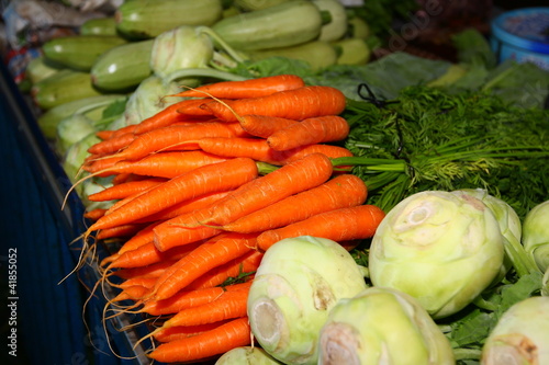 carrots in the marketplace