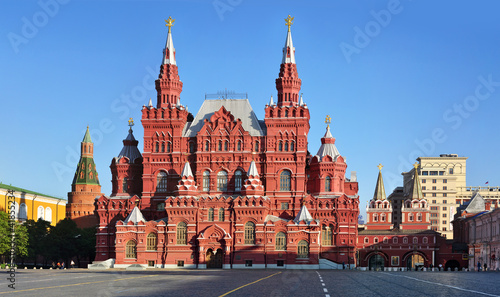Исторический музей в Москве.