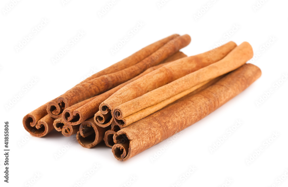 Heap of cinnamon sticks Heap of cinnamon sticks