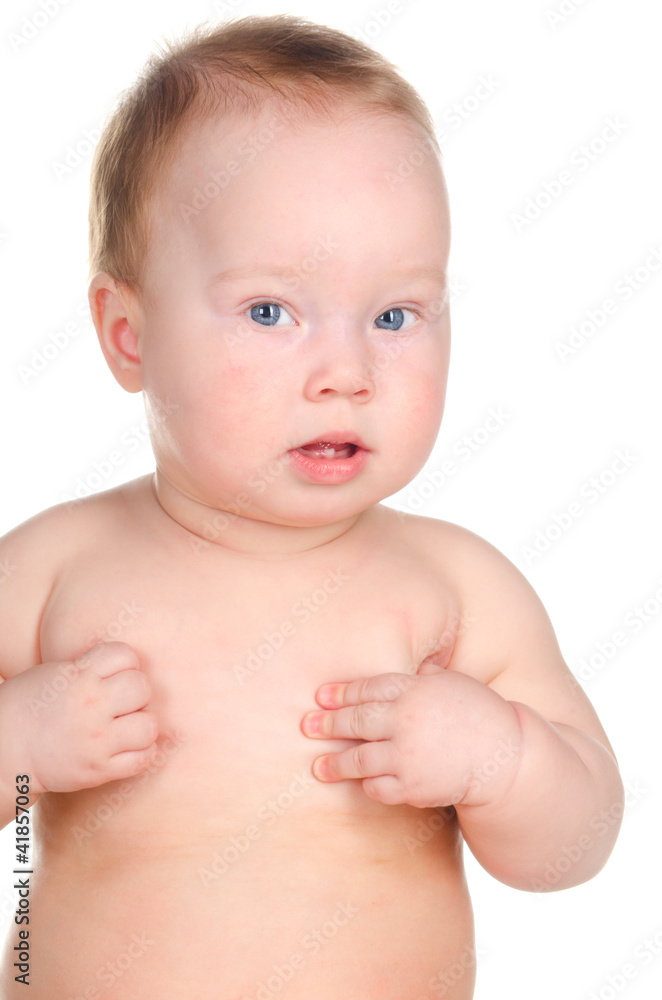 baby is thoughtfully looking at camera baby is thoughtfully looking at camera