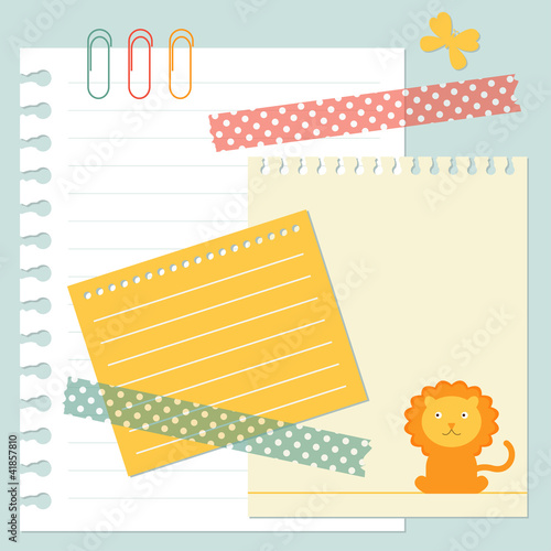 Note paper set