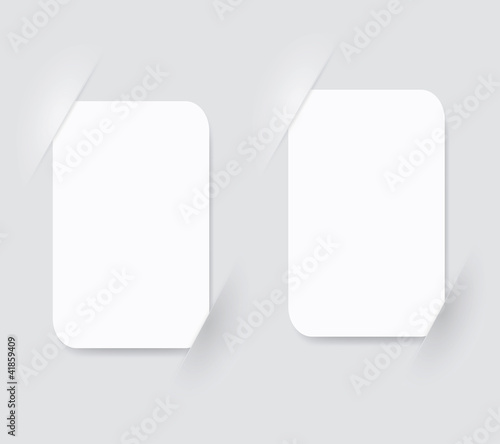 Composite page with places for photo, eps10 vector background