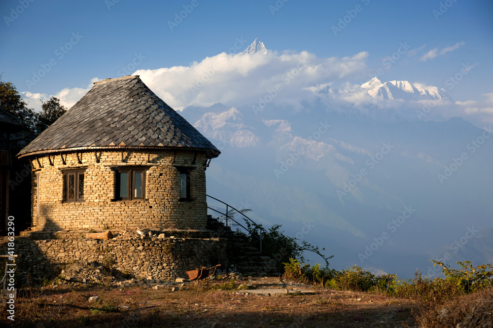 Beautiful house near Himalayan when see from Sarangkot