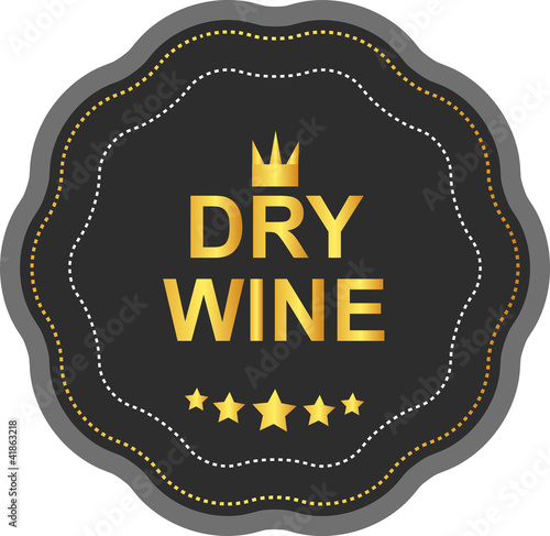 LABEL DRY WINE