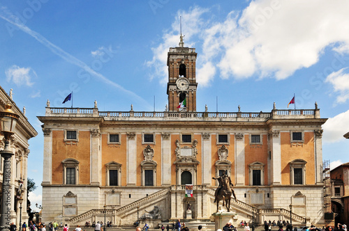 Roma, Piazza del Campidoglio - Statua Marco Aurelio photo