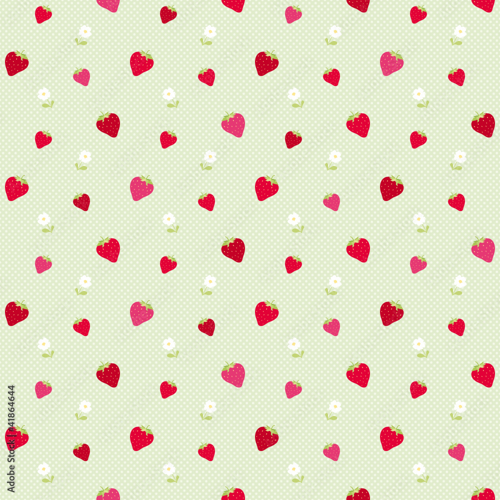 seamless pattern with strawberries seamless pattern with strawberries
