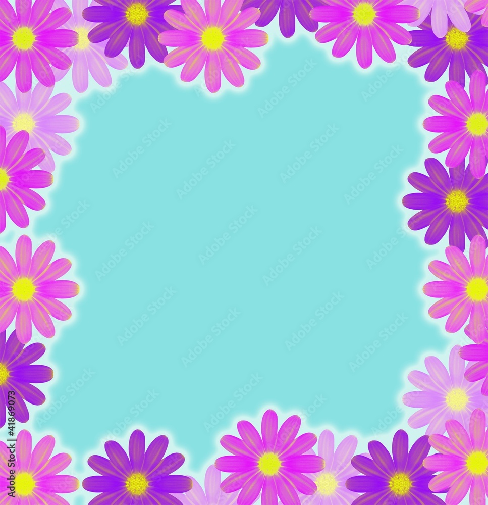 Flowery frame