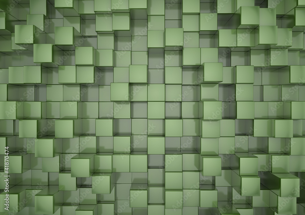 Green squares background Green squares background