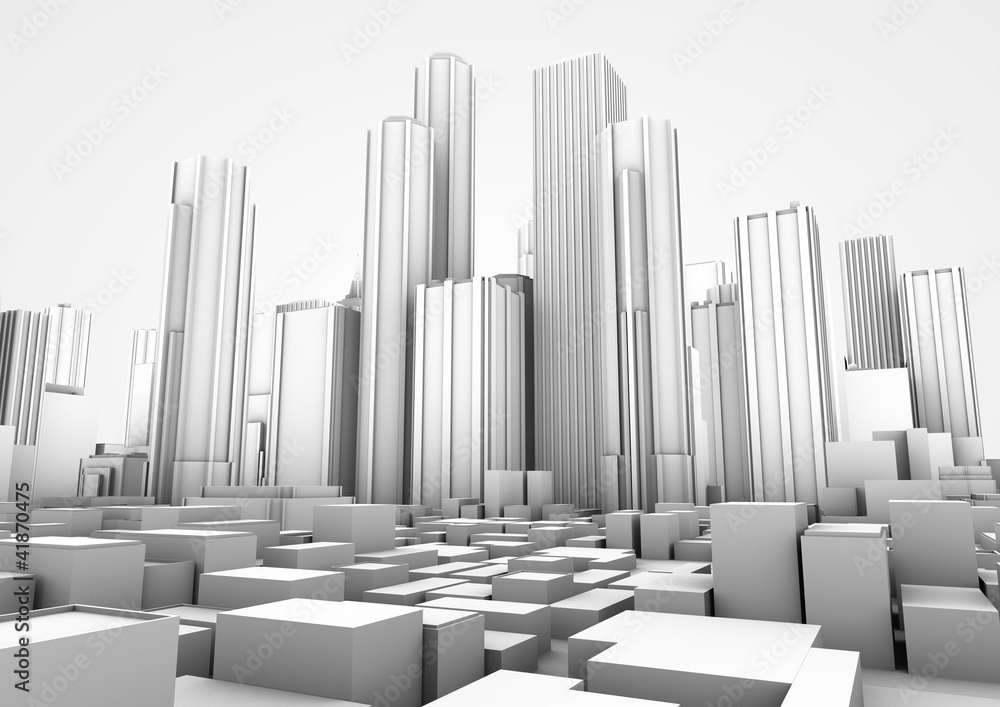 Fototapeta premium White City