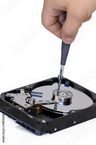 Hard Disk Dis-Assembly
