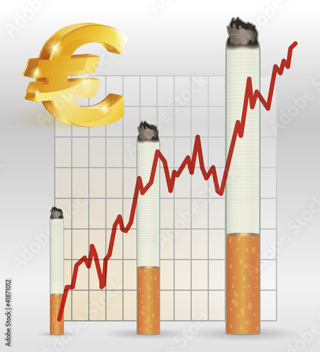 hausse du prix de vente des cigarettes