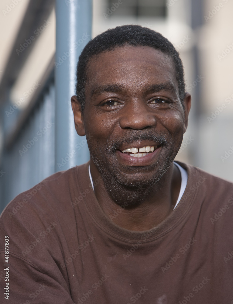 Happy African American Man Happy African American Man