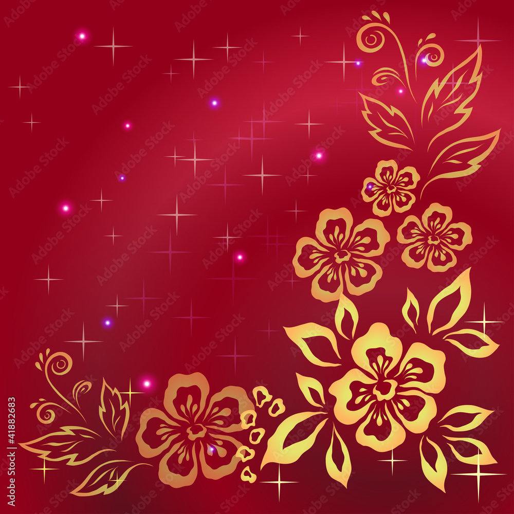 Abstract flower background Abstract flower background