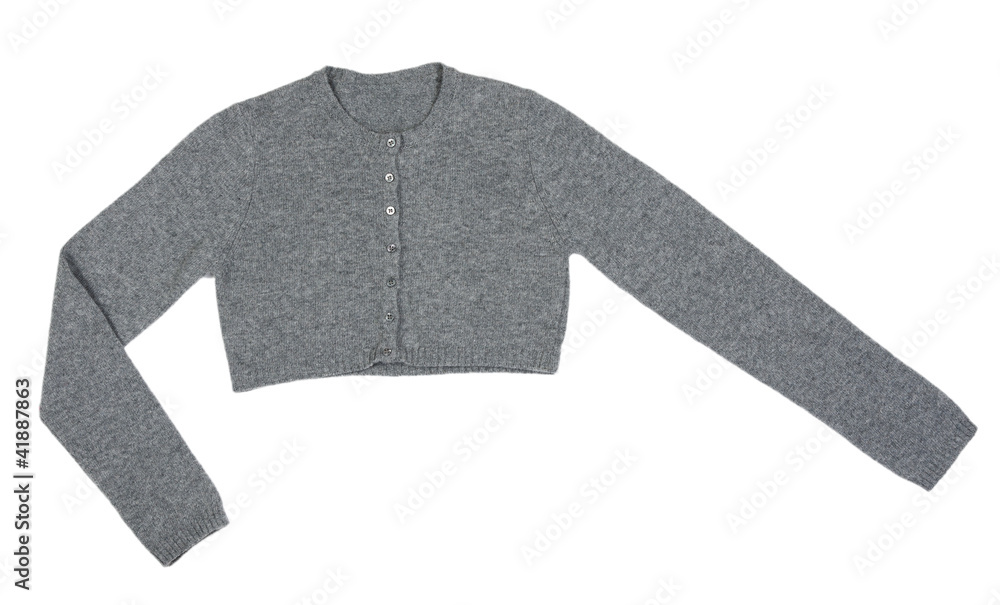 Obraz premium Grey knitted boleros