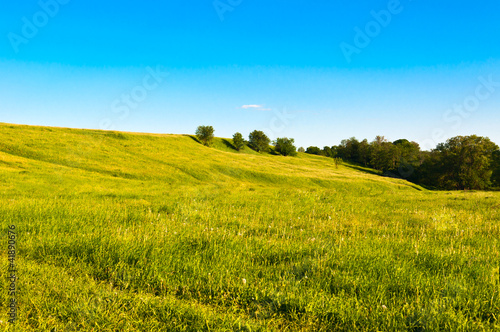 prairie landscape and sky