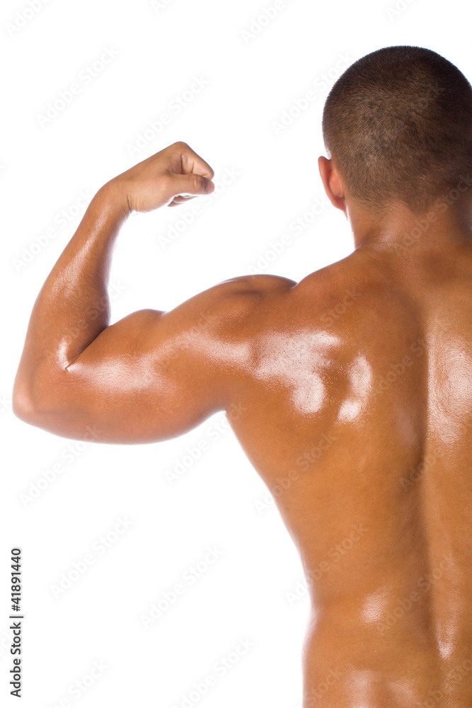 Muscled male model bodybuilder Muscled male model bodybuilder