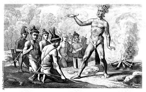 фотографія War Ceremony - American Indians