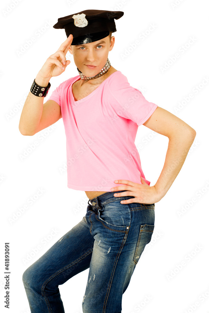 Nice happy man portrait