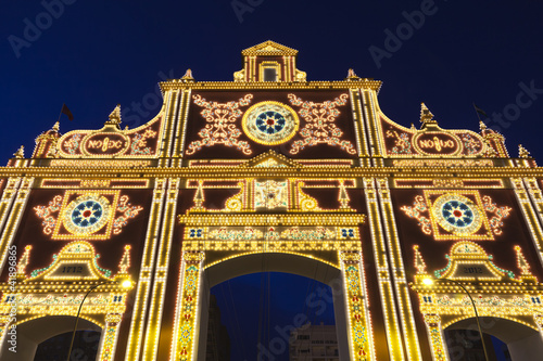 Portada de la Feria de Sevilla