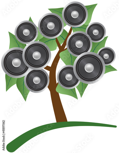 loudspeaker tree