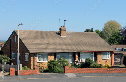 English bungalow houses photo