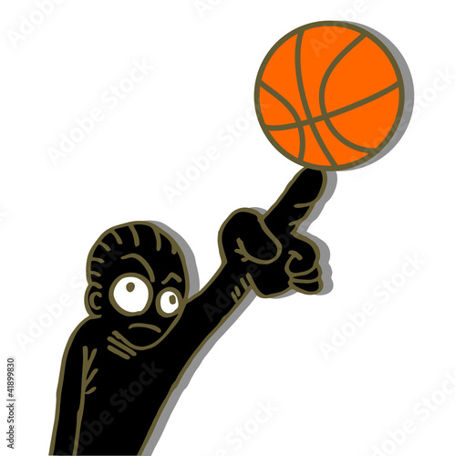 Creative basketball player
